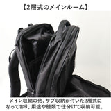 NoiR バックパック メンズ ビジネス 通販 リュック リュックサック ビジネスリュック バッグパック デイパック ビジネスバッグ かばん カバン 鞄 ノアール ノワール N24001 通勤 黒 A4