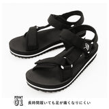 アーノルドパーマー サンダル 通販 スポーツサンダル レディース ぺたんこ フラット 歩きやすい 履きやすい コンフォートサンダル レディース靴 ストラップ アウトドア 旅行 リゾート