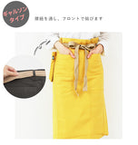 エプロン AND PACKABLE アンドパッカブル  通販 おしゃれ かわいい レディース 女性用 メンズ 男性用 シンプル ロゴ デニム ソムリエエプロン ロングエプロン ギャルソン サロン