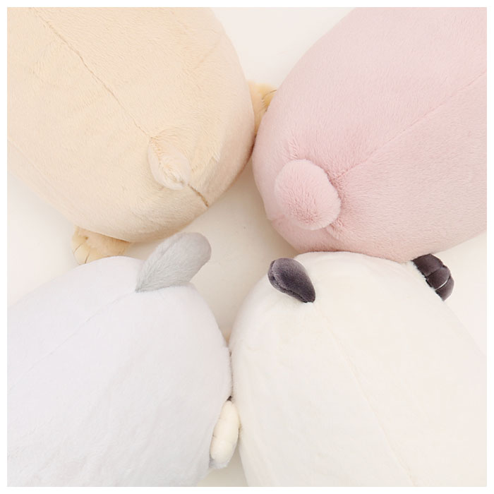 抱き枕 ぬいぐるみ 通販 ねむねむアニマルズ マシュマロアニマル ボルスター アニマル 可愛い かわいい おしゃれ 癒し グッズ 枕 まくら マスコット ギフト キッズ 子ども インテリア