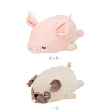 抱き枕 ぬいぐるみ ねむねむアニマルズ 通販 ネムネムプレミアム マシュマロアニマル ボルスター ミニサイズ nemunemu クッション 抱きまくら 柔らかい 心地よい 心地良い もちもち 癒し