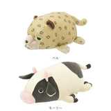 抱き枕 ぬいぐるみ ねむねむアニマルズ 通販 ネムネムプレミアム マシュマロアニマル ボルスター ミニサイズ nemunemu クッション 抱きまくら 柔らかい 心地よい 心地良い もちもち 癒し