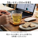 ガラス マグカップ 耐熱 通販 アニマル耐熱グラスマグ グラスマグ コップ 食器 かわいい グラス マグ 持ち手付き 250ml 動物柄 おしゃれ カップ クリア 電子レンジOK キッチン用品 雑貨