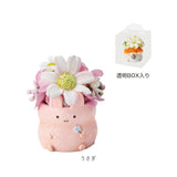 ソープフラワー レジンポット アニマル 通販 フラワーギフト 花 フラワー お花 アレンジメント ソープ アレンジ かわいい 可愛い ギフト 贈り物 小さめ ミニ 動物 キュート アニマル型