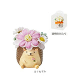 ソープフラワー レジンポット アニマル 通販 フラワーギフト 花 フラワー お花 アレンジメント ソープ アレンジ かわいい 可愛い ギフト 贈り物 小さめ ミニ 動物 キュート アニマル型