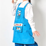 AND PACKABLE アンドパッカブル エプロン キッズ 通販 キッズエプロン 女の子 男の子 子供 こども 子ども 小学生 子供用 子ども用 ポケット 小学校 男女兼用 お料理 キッチン ギフト