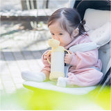 ベビー 保冷 ストローマグ 350ml 通販 ストローボトル 子供用水筒 食洗機対応 ステンレスボトル 水筒 ワンタッチ ハンドル付き 持ち手付き カバー付き 飲みやすい 持ちやすい 食洗器