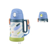 Peacock ピーコック ボトル 2WAY 通販 水筒 子供用水筒 子ども用水筒 ストロー ダイレクト 直飲み 子ども用 子供用 ハンドル付き 子ども こども 子供 ワンタッチ 開けやすい 水分補給