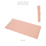 マウスパッド 大型 通販 おしゃれ ゲーミング デスクマット シンプル 無地 60×30cm 超大型 大きめ 大きい 事務所 オフィス PUマット ピンク ブラック グレー ブルー ブラウン ネイビー