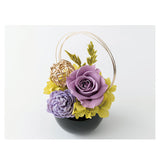 Temari てまり フラワーアレンジメント 通販 プリザーブドフラワー プリザードフラワー 枯れない花 花 お花 アレンジメント 造花 フラワー 母の日 敬老の日 和風 ギフト お祝い 記念日