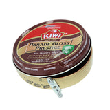 靴クリーム KIWI 通販 正規品 おすすめ 靴ケア用品 定番 無色 ダークタン濃茶 黒 保革剤 ツヤ出し パレードグロス 靴磨き 油性 50ml 中缶 キィウイ