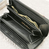 長財布 レディース ラウンドファスナー 通販 財布 長サイフ なが財布 ながさいふ ロングウォレット ラウンド長財布 おしゃれ フェイクレザー 使いやすい 合皮 合成皮革 女の子 女子