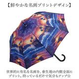 ジャンプ傘 レディース 通販 長傘 雨傘 58.5cm ワンタッチ傘 ワンタッチ開閉 レディース傘 かさ カサ 傘 大人 女性 婦人傘 おしゃれ オシャレ かわいい 可愛い 通勤 通学 社会人 学生
