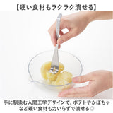 EAトCO マッシャー 通販 日本製 ヨシカワ イイトコ AS0068 Tsubus ツブス ポテトマッシャー マドラー 串外し 小さい 離乳食 下ごしらえ ゆで卵 たまごサラダ ポテトサラダ 簡単