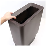 ルクレール ゴミ箱 ruclaire 6208 通販 ダストボックス ごみ箱 スリム 約 15cm ごみばこ ルクレールcv くず入れ ゴミバコ ASVEL アスベル リビング 寝室 角型 おしゃれ シンプル