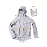 makku マック レインパーカー 防水 AS-630 通販 マウンテンパーカー ウインドブレーカー カッパ 雨具 マウンテンジャケット レインウェア レインウエア 大きい ポケット 普段使い