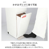 アスベル ゴミ箱 ASVEL 6605 通販 ダストボックス ごみ箱 分別ペダル ごみばこ くず入れ ゴミバコ スリム 2段 2分別 ふた付き 38リットル ペダルペール 縦型 おしゃれ シンプル