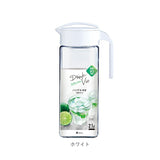 アスベル ASVEL 冷水筒 ピッチャー 通販 麦茶ポット 耐熱 横置き 2リットル 2L 水差し プラスチック たてよこ置ける ドリンク ビオ VIO 洗いやすい 横にできる タテヨコ兼用 完全密封