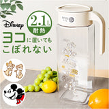 ピッチャー 耐熱 通販 冷水筒 約 2リットル 2.1l 水差し 冷水ポット 麦茶ポット 横置き 縦置き アスベル ドリンクビオ 大容量 おしゃれ キャラクター グッズ 洗いやすい 清潔 広口