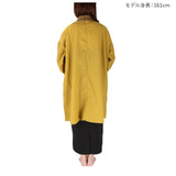 エプロン チュニック 通販 膝丈 ゆったり かっぽう着 割烹着 保育士 かぶるだけ かぶり レディース リブ アトリエ おしゃれ ナイロン シンプル ナチュラル 撥水 Ascot アスコット ギフト