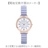 フィールドワーク 腕時計 通販 ソーラーウォッチ ASS171 ジュア 時計 レディース ソーラー 蛇腹ベルト FieldWork 日本製ムーブメント 大きめ 贈り物 ギフト クリスマス 母の日 オフィス
