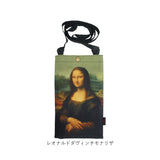 スマホショルダーバッグ レディース 通販 名画 グッズ スマホショルダー スマホポーチ ショルダー ショルダーバッグ ミニショルダー ミニバッグ レディースバッグ ポシェット バッグ 大人