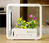 水耕栽培キット 通販 水耕栽培 野菜栽培 家庭菜園 屋内用水耕栽培キット 自動水やり 室内菜園 自動調整 アプリ管理 野菜育成 植物育成 コンパクト設計 スタイッリシュ ミニチュアガーデン