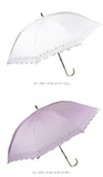 日傘 晴雨兼用 長傘 通販 晴雨兼用傘 レディース おしゃれ シンプル 大人 かわいい 遮光 UVカット 99%以上 UPF50+ 一級遮光 99.99%以上 雨晴兼用 47cm 手開き ブラックコーティング 通勤