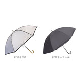 晴雨兼用傘 長傘 遮熱 レディース 通販 傘 晴雨兼用 一級遮光 日傘 雨傘 かさ カサ 55cm 55センチ 手開き 6本骨 女性 女性用 女子 遮光 UVカット UPF50＋ シンプル 無地 おしゃれ