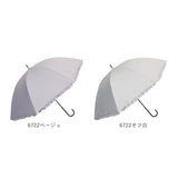 晴雨兼用傘 長傘 遮熱 レディース 通販 傘 晴雨兼用 一級遮光 日傘 雨傘 かさ カサ 55cm 55センチ 手開き 6本骨 女性 女性用 女子 遮光 UVカット UPF50＋ シンプル 無地 おしゃれ