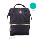 アネロ リュック 撥水 通販 大容量 Lサイズ 10ポケット 軽量 軽い anello ATB2521R 通勤 A4 通学 高校生 中学生 おしゃれ 大人 かわいい ママバッグ ママリュック 背面ファスナー付き