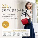 アネロ リュック anello ATB2521N 通販 リュックサック デイパック バックパック anelloリュック 口金リュック レディース 大容量 A4 通勤 通学 撥水 CROSS BOTTLE クロスボトル
