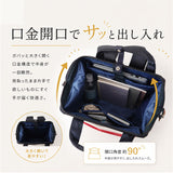 アネロ リュック anello ATB2521N 通販 リュックサック デイパック バックパック anelloリュック 口金リュック レディース 大容量 A4 通勤 通学 撥水 CROSS BOTTLE クロスボトル