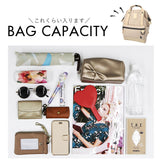 アネロ 口金 anello リュック ATB4843 通販 リュックサック バックパック デイパック レディース メンズ 大きめ A4 通勤 通学 撥水 止水ファスナー 旅行 キャリーオン エクスパンド5 PC