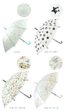 ビニール傘 オシャレ 通販 長傘 レディース 58cm ジャンプ傘 雨傘 かさ おしゃれ 大人 かわいい キャラクター 半透明 ワンタッチ ジャンプ 通学 通勤 POE グラスファイバー骨