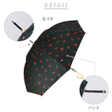 傘 レディース ブランド 長傘 通販 晴雨兼用傘 約 60cm 58cm アテイン おしゃれ 日傘 ジャンプ傘 耐風傘 強風 グラスファイバー骨 ワンタッチ 遮光 uvカット 99% 大人 かわいい