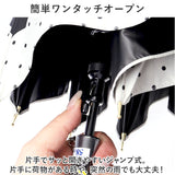 傘 レディース 大人 通販 長傘 58cm 晴雨兼用 かさ カサ 雨傘 日傘 一級遮光 UVカット99％ ジャンプ傘 ワンタッチ傘 ブラックコーティング傘 UPF50+ おしゃれ かわいい ブランド ATTAIN