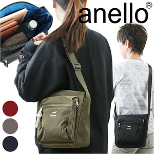 アネロ ショルダーバッグ anello ATS0232 通販 ショルダーバック ショルダー バッグ レディース メンズ 斜めがけ 大人 小さめ A5 縦型 シンプル アウトドア おしゃれ ブランド 軽い 軽量