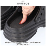 厚底サンダル アクセサー付き 通販 サンダル シャワーサンダル 厚底 アクセサー かわいい サボサンダル クロックサンダル 脱ぎ履きしやすい お出掛け レジャー 海 カジュアル レディース