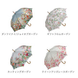 ジャンプ傘 レディース 通販 雨傘 長傘 58.5cm 約60cm ワンタッチ傘 レディース傘 傘 カサ かさ グラスファイバー 大人 名画 おしゃれ 可愛い かわいい ギフト 婦人傘 母の日
