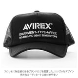 キャップ メンズ ブランド 通販 30代 メッシュキャップ ミリタリー 帽子 黒 おしゃれ ロゴ レディース 男女兼用 ユニセックス 綿 コットン カジュアル ストリート  迷彩 アヴィレックス