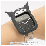 apple watch バンド 通販 ソフト ソフトバンド キャラクター アップルウォッチ 腕時計 41mm 40mm 38mm シナモロール ジョー・クール クロミ マイメロディ スヌーピー アクセサリー 雑貨