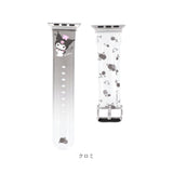 apple watch バンド 通販 ソフト ソフトバンド キャラクター アップルウォッチ 腕時計 41mm 40mm 38mm シナモロール ジョー・クール クロミ マイメロディ スヌーピー アクセサリー 雑貨