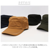 アヴィレックス ワークキャップ 通販 AVIREX 14916800 14308800 ワーク キャップ 帽子 メンズ ブランド アビレックス シンプル 無地 おしゃれ ロゴ 刺繍 ステッチ
