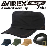 アヴィレックス ワークキャップ 通販 AVIREX 14916800 14308800 ワーク キャップ 帽子 メンズ ブランド アビレックス シンプル 無地 おしゃれ ロゴ 刺繍 ステッチ