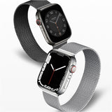 アップルウォッチバンド 腕時計 通販 バンド ベルト 時計 アップルウォッチ Apple watch マグネット式 取替 着取替え 取り替え 着せ替え ステンレス メッシュ カスタム アップル ウォッチ