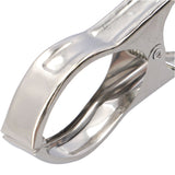 洗濯ばさみ 4個 割れない 通販 洗濯バサミ セット ステンレス洗濯バサミ 洗濯バサミピンチ ステンレス クリップ ピンチ おしゃれ 約 8cm 物干し竿用 大きめ 大 大きい 交換 洗濯用品