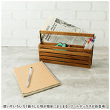 小物入れ 木製 通販 ツールボックス 収納ボックス 小物ケース リモコン 収納 収納ケース 卓上 ケース ボックス 持ち手付き 持ち運び ウッド おしゃれ ナチュラル シンプル 整理整頓 AZ-04