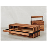 小物入れ 木製 通販 ツールボックス 収納ボックス 小物ケース リモコン 収納 収納ケース 卓上 ケース ボックス 持ち手付き 持ち運び ウッド おしゃれ ナチュラル シンプル 整理整頓 AZ-04