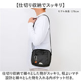 boite ボワット ショルダーバッグ ミニ B8171 通販 ミニショルダー ショルダーバック ショルダー 肩掛け 斜めかけ ななめ掛け 仕切り マチ メンズ レディース ユニセックス 男女兼用